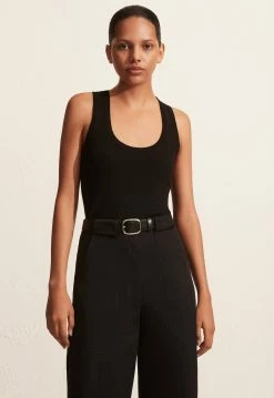 Matteau | Ribbed Tank - Black -ZIMMERMANN Sales Store The Ribbed Tank Utility Trouser Black 3 1440x 42c0822e 3852 4702 b60c a6815f0cbbe2