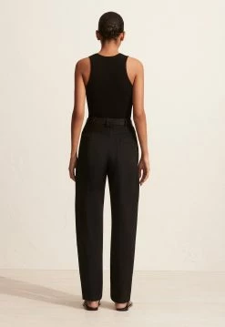 Matteau | Ribbed Tank - Black -ZIMMERMANN Sales Store The Ribbed Tank Utility Trouser Black 4 1440x a7406e29 5c63 4faf bda4 1a0ead447df0