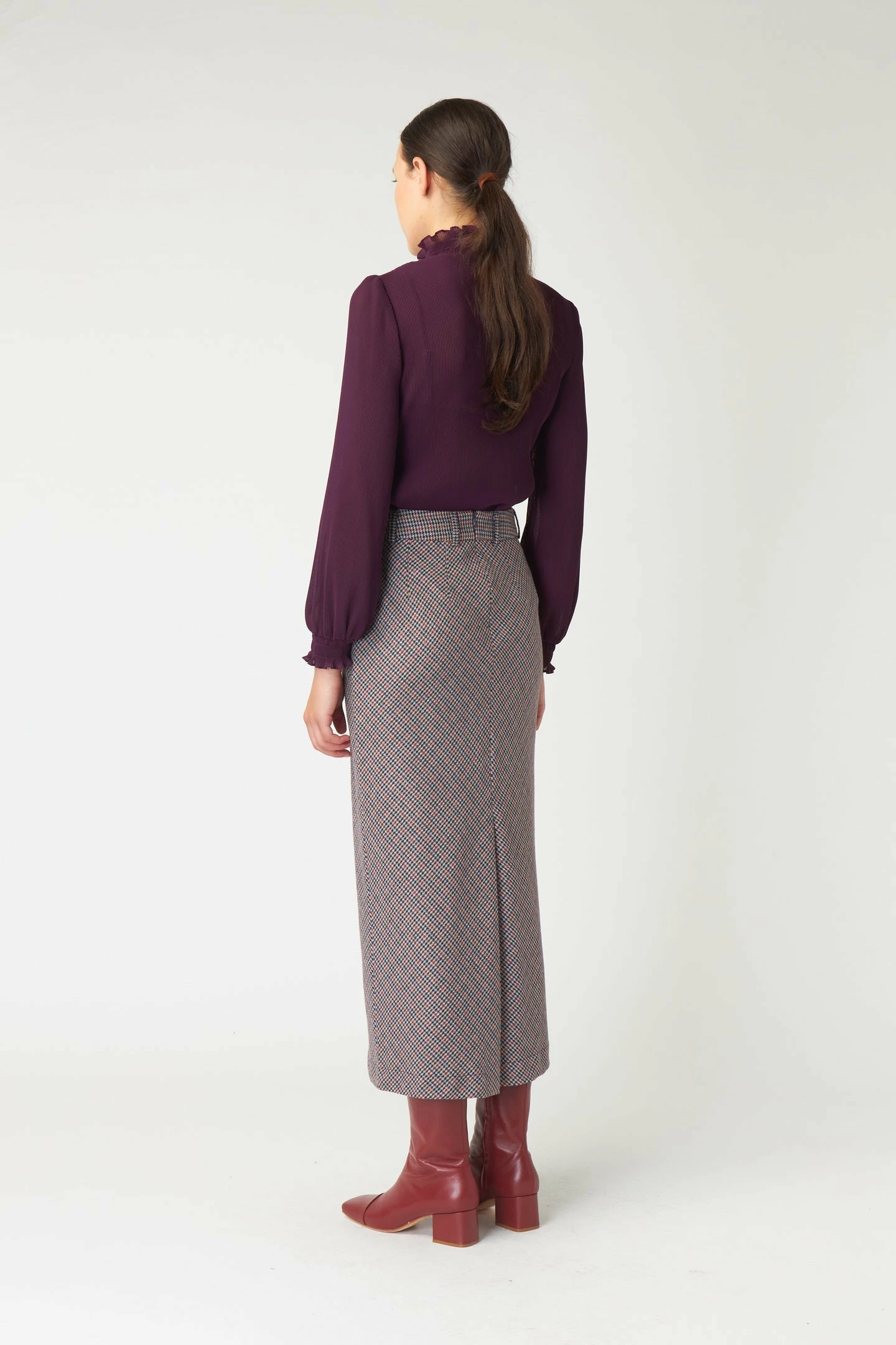 Kate Sylvester | Therese Top - Plum - Image 5