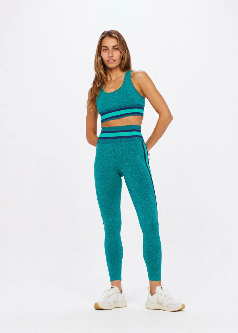 The Upside | Marle Seamless Sandy Bra - Emerald 2 The Upside | Marle Seamless Sandy Bra - Emerald - Image 2
