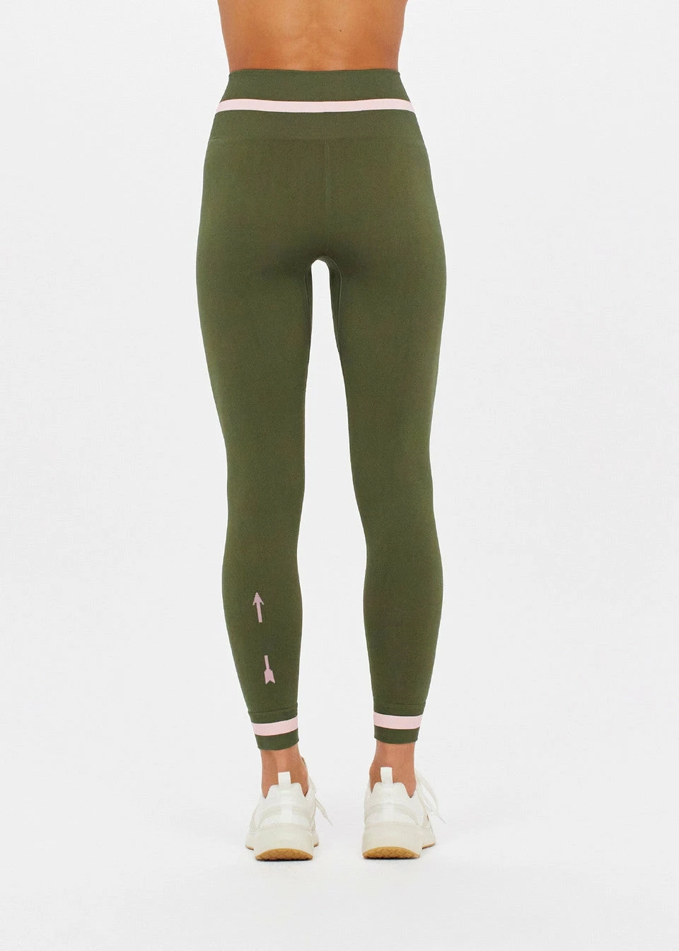 The Upside | Form Seamless Midi Pant - Olive - Image 6