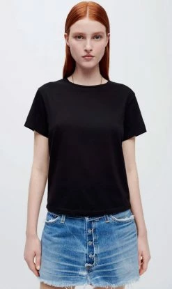 RE/DONE | Classic Tee - Washed Black