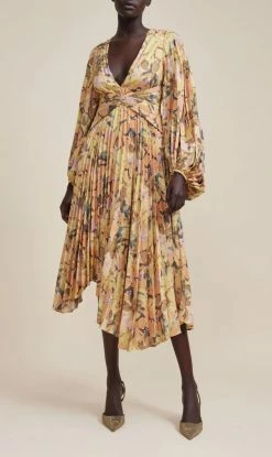 ACLER | Kaleidoscope Floral Palms Dress - Floral