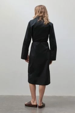 ST AGNI St. Agni | Wrap Dress - Black -ZIMMERMANN Sales Store Wrap Dress Black4 copy 1000x 33074d0d 5a9e 4fad aca3 9142e1ae92cc