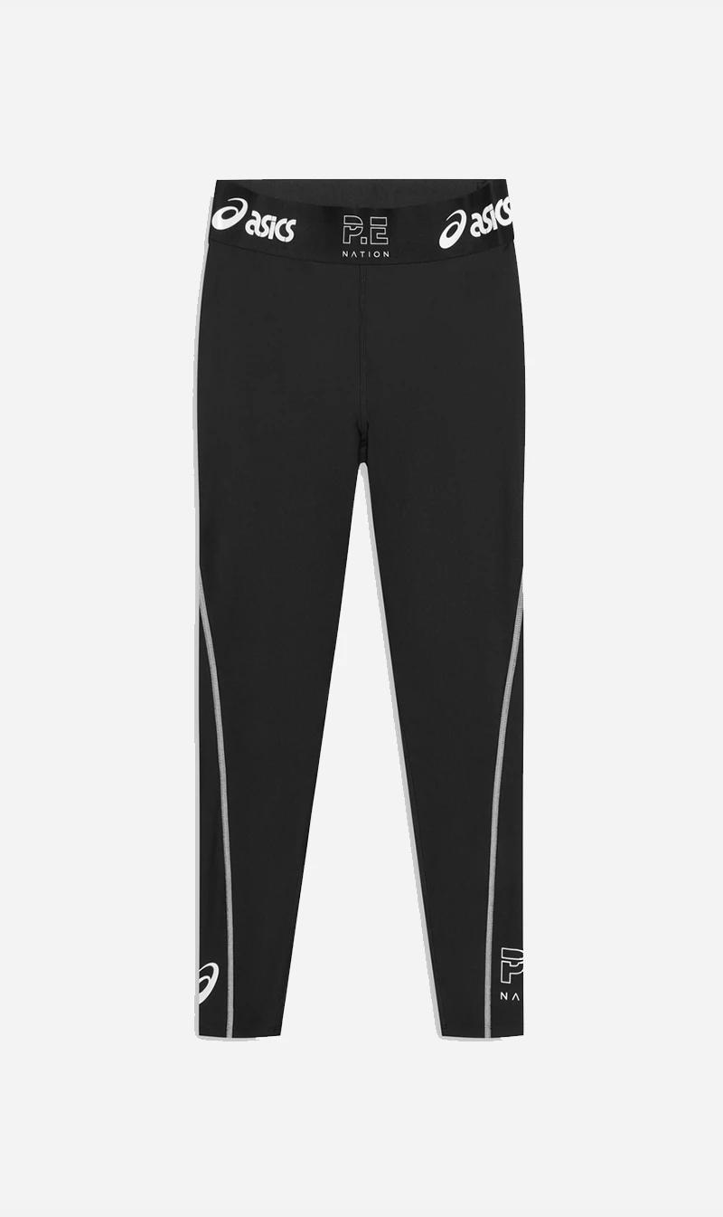 P.E Nation | P.E Nation X Asics Sequence Legging - Black 1 P.E Nation | P.E Nation X Asics Sequence Legging - Black
