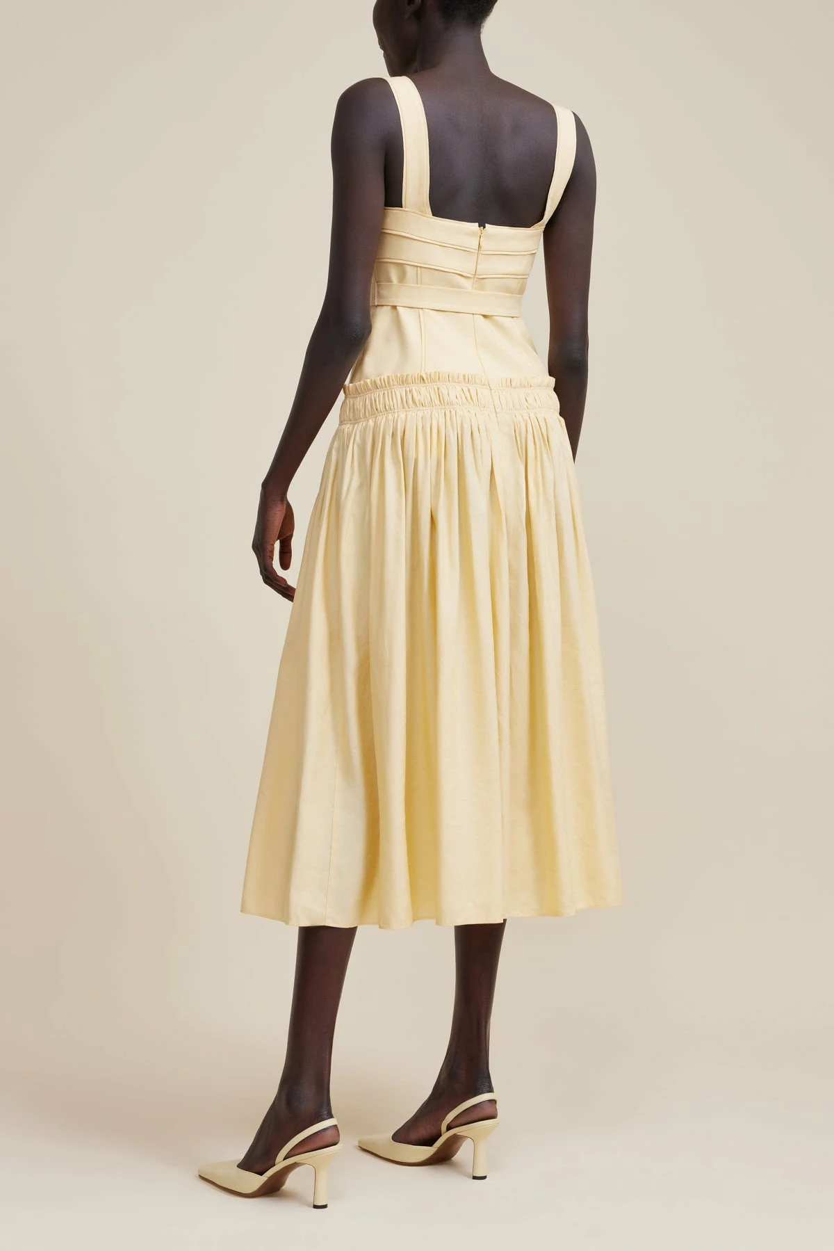 ACLER | Dyer Dress - Buttermilk 3 ACLER | Dyer Dress - Buttermilk - Image 3