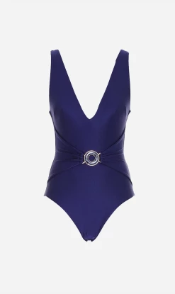 Zimmermann | Tiggy Plunge Circle Link - Navy