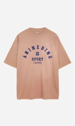 Anine Bing | Caden Tee League - Washed Camel