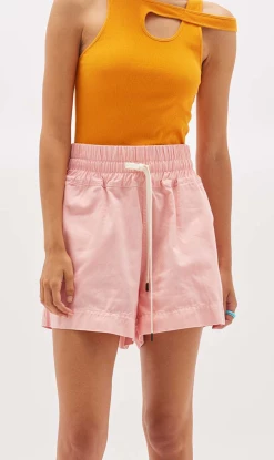Bassike | Cotton Twill Summer Short - Lotus