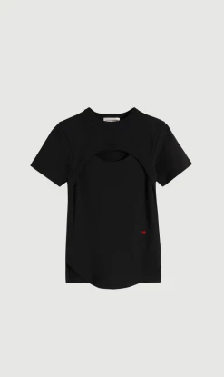 Victoria Beckham | Cut Out T-Shirt - Black