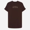 Camilla And Marc | Huntington 3.0 Tee - Black Coffee / Blac