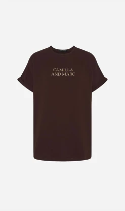 Camilla And Marc | Huntington 3.0 Tee - Black Coffee / Blac