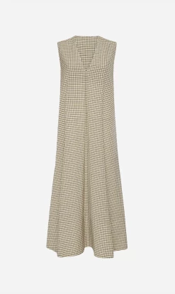 St Agni | A-Line Dress - Bijou Check