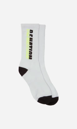 P.E Nation | High Intensity Crew Sock -White/Black