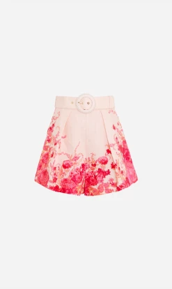 Zimmermann | High Tide Tuck Shorts - Pink Floral