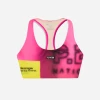 P.E Nation | Immersion Sports Bra - Blur Print