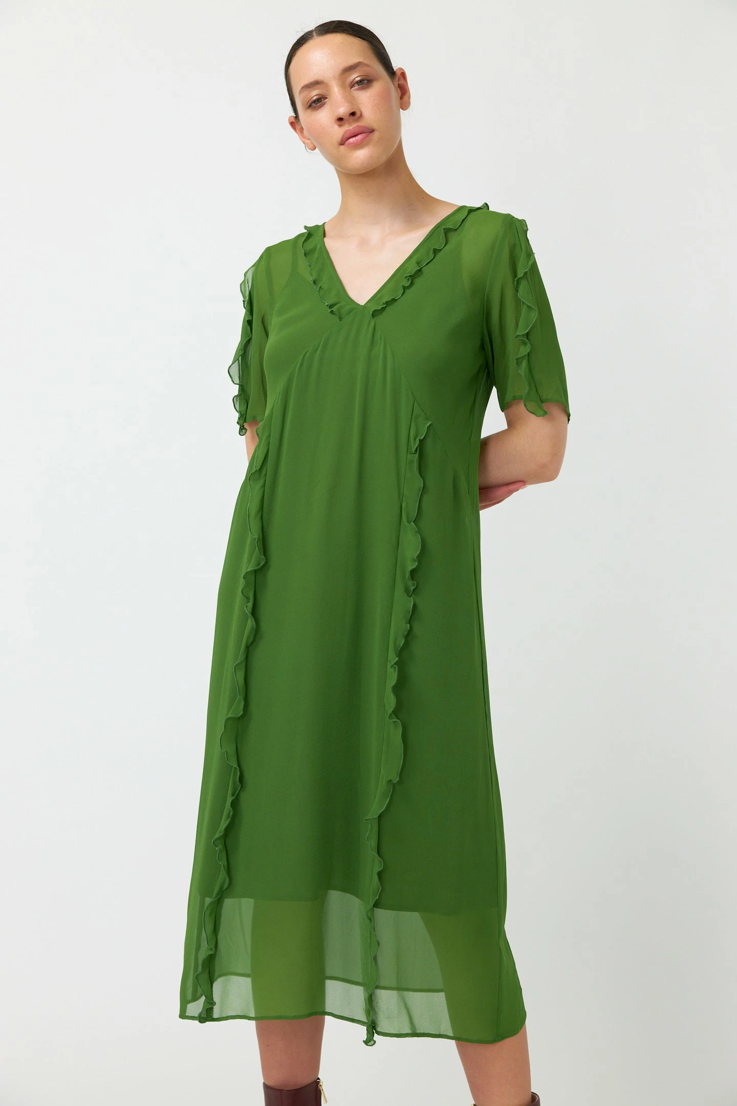 Kate Sylvester | Isadora Dress - Grass - Image 2