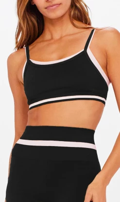 The Upside | Seamless Kelsey Bra - Black