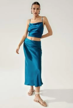 Silk Laundry | Straight Neck Cami - Peacock Monarch Jacquard 7 Silk Laundry | Straight Neck Cami - Peacock Monarch Jacquard -ZIMMERMANN Sales Store media 1200x 3c9b86be 8079 41c1 94ce 7fff8029ca33