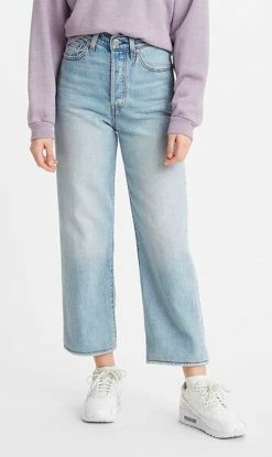 Levi's | Ribcage Straight Ankle Jean - Middle Road