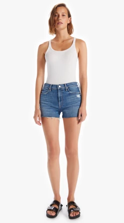 Mother Denim Mother | The Dutchie Short Fray - Cowboys Dont Cry