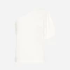 Matteau | One Shoulder Tee - Chalk