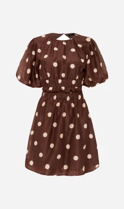 SIR THE LABEL | Vivi Open Back Mini Dress - Marlon Polka Dot