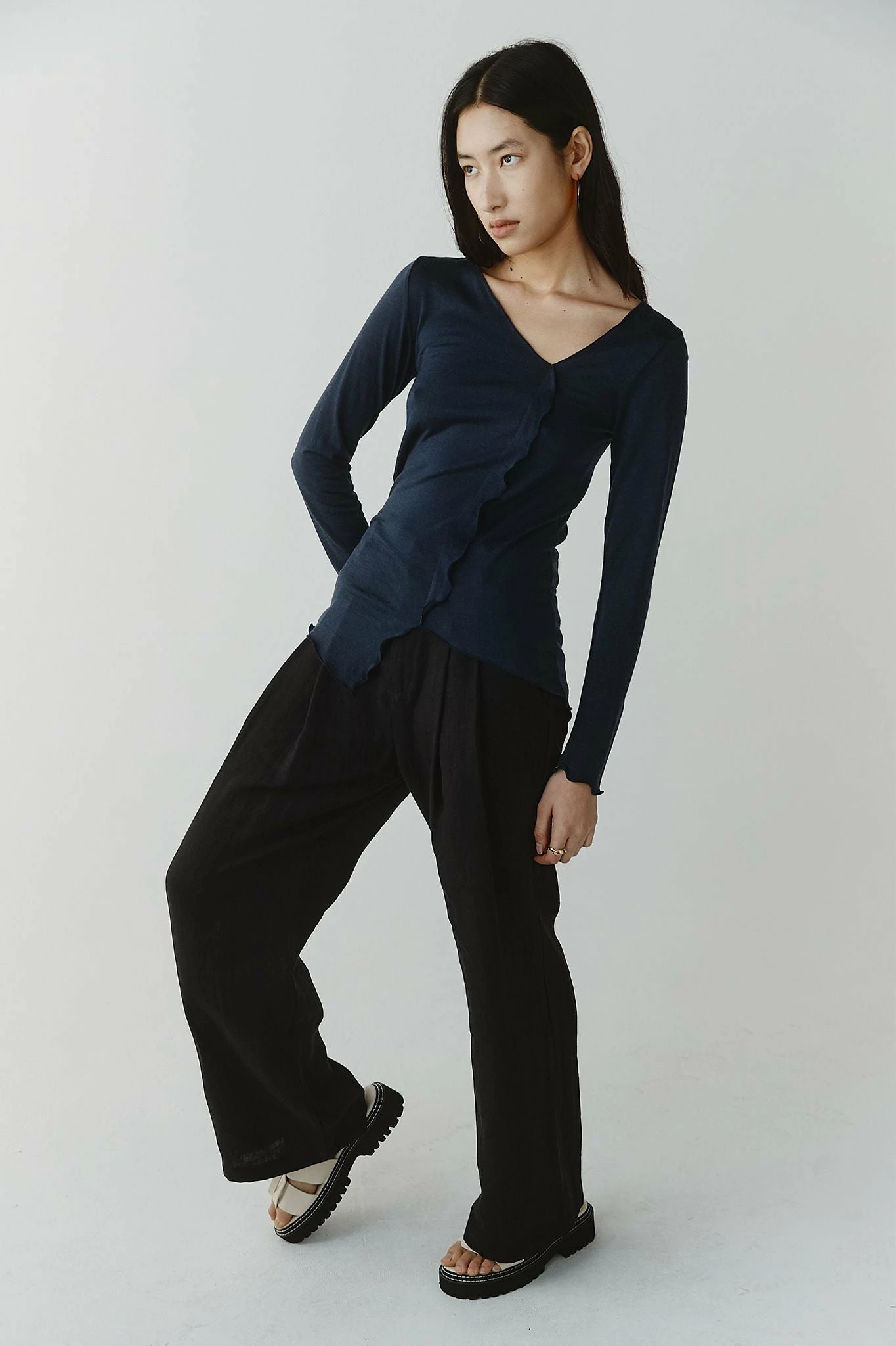 Marle | Sara Top - Blueberry 5 Marle | Sara Top - Blueberry - Image 5
