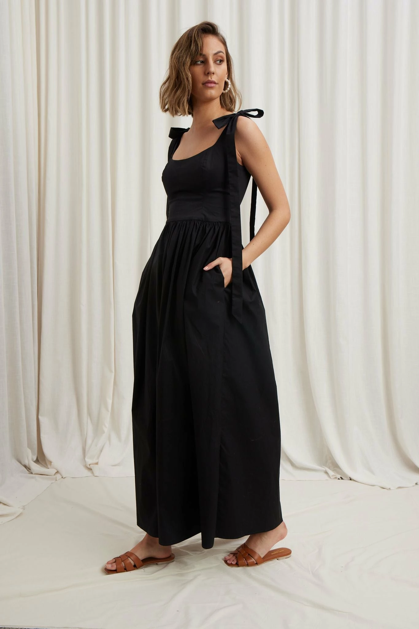 Caitlin Crisp | Meadow Dress - Black 6 Caitlin Crisp | Meadow Dress - Black - Image 6