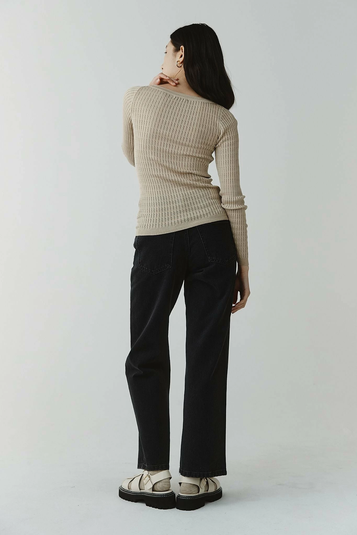 Marle | Leila Top - Straw 3 Marle | Leila Top - Straw - Image 3