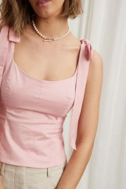 Caitlin Crisp | Daisy Bodice - Dolly Pink -ZIMMERMANN Sales Store p 2419ffd2 cee9 4cc7 a75a c8ac3672a12e
