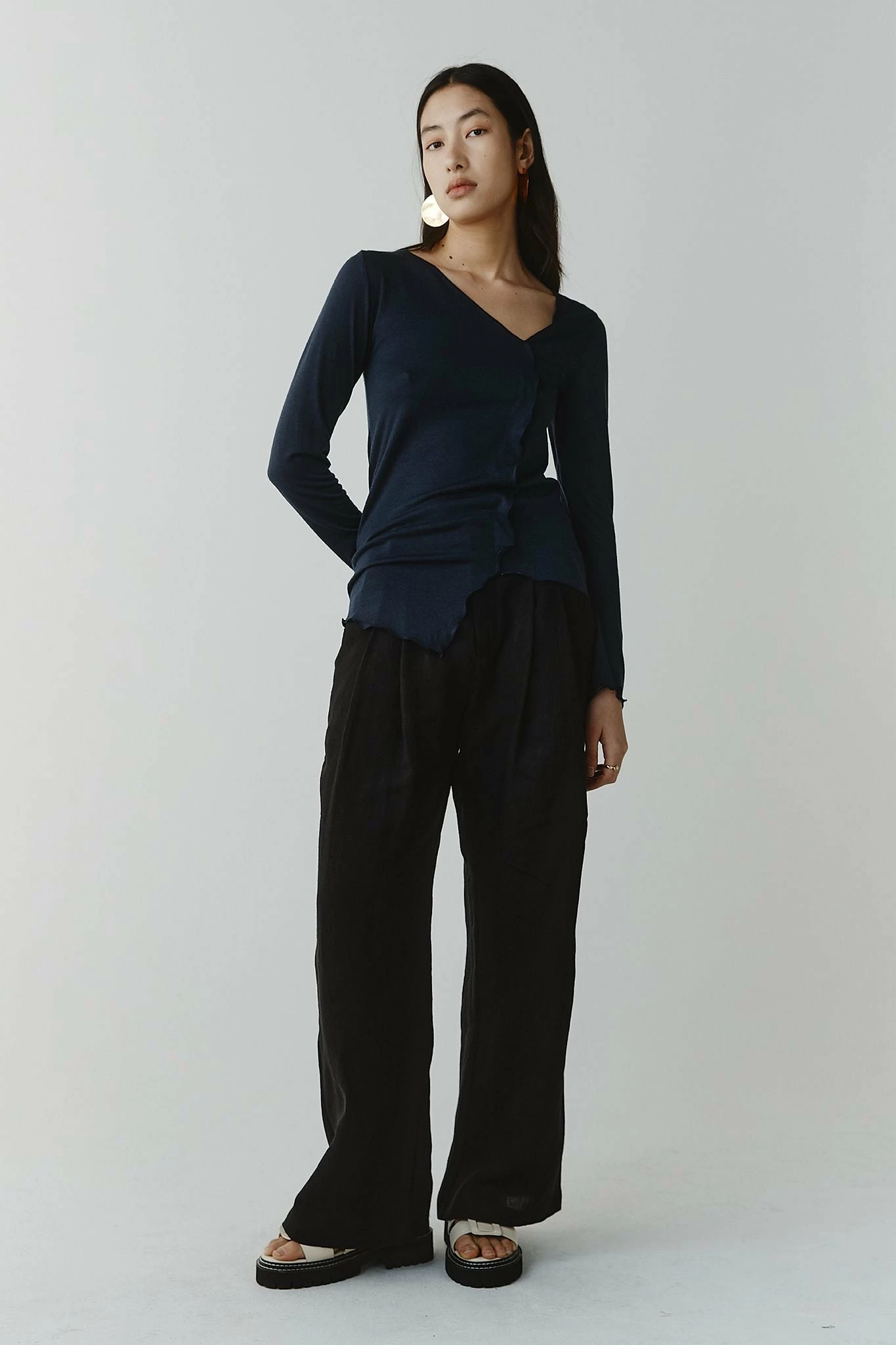 Marle | Sara Top - Blueberry 4 Marle | Sara Top - Blueberry - Image 4
