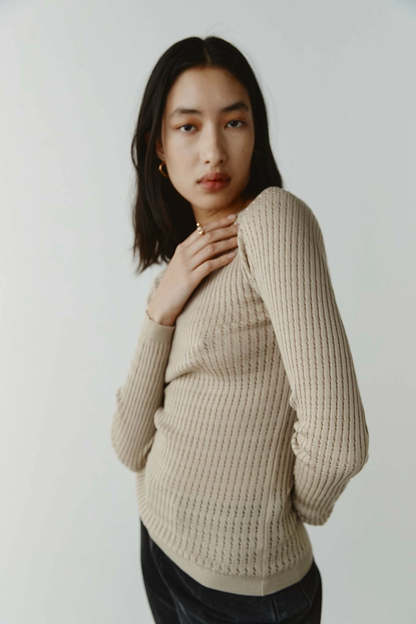 Marle | Leila Top - Straw 2 Marle | Leila Top - Straw - Image 2