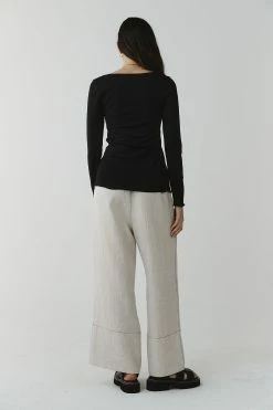 Marle | Sara Top - Black 8 Marle | Sara Top - Black -ZIMMERMANN Sales Store p 5c8209f0 97e4 41c4 8b94 1de9996e1000