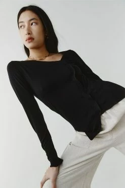 Marle | Sara Top - Black 9 Marle | Sara Top - Black -ZIMMERMANN Sales Store p 9391f879 1d31 4a07 b463 f38488fd8ba2