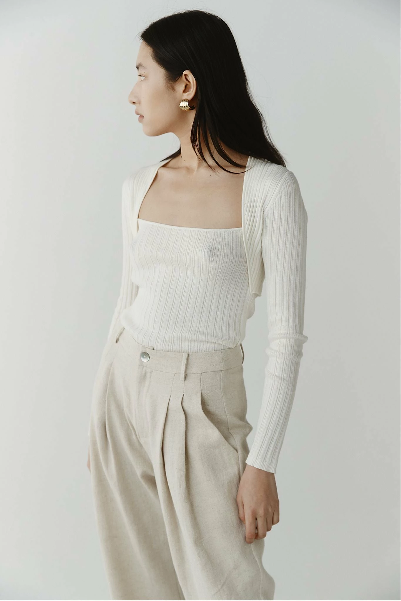 Marle | Leon Top - Rice 2 Marle | Leon Top - Rice - Image 2