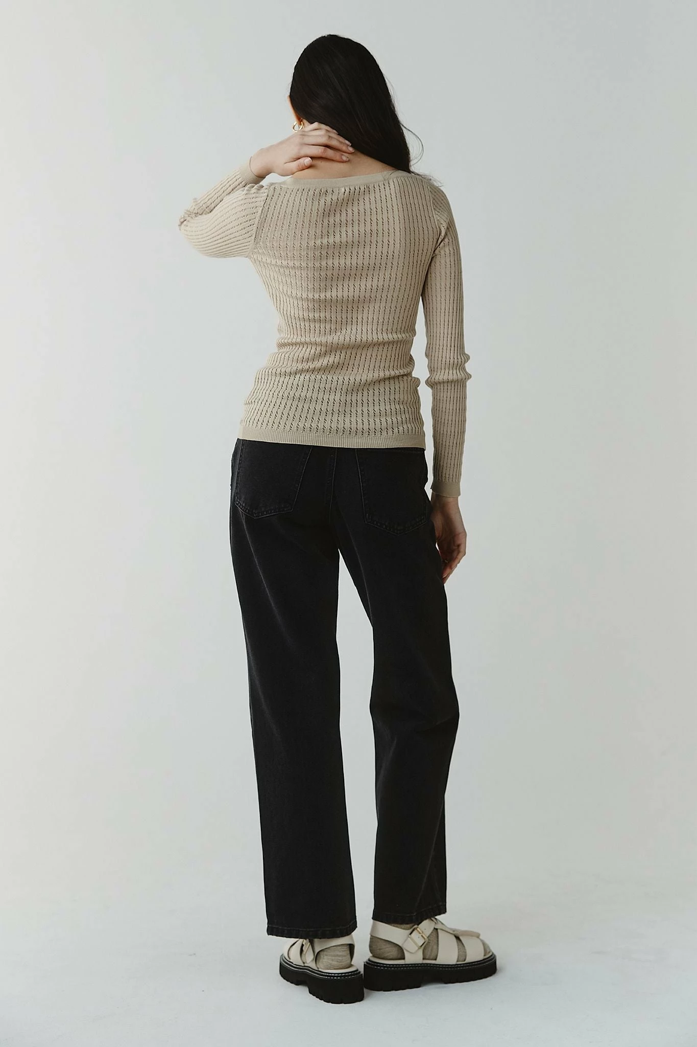 Marle | Leila Top - Straw 4 Marle | Leila Top - Straw - Image 4