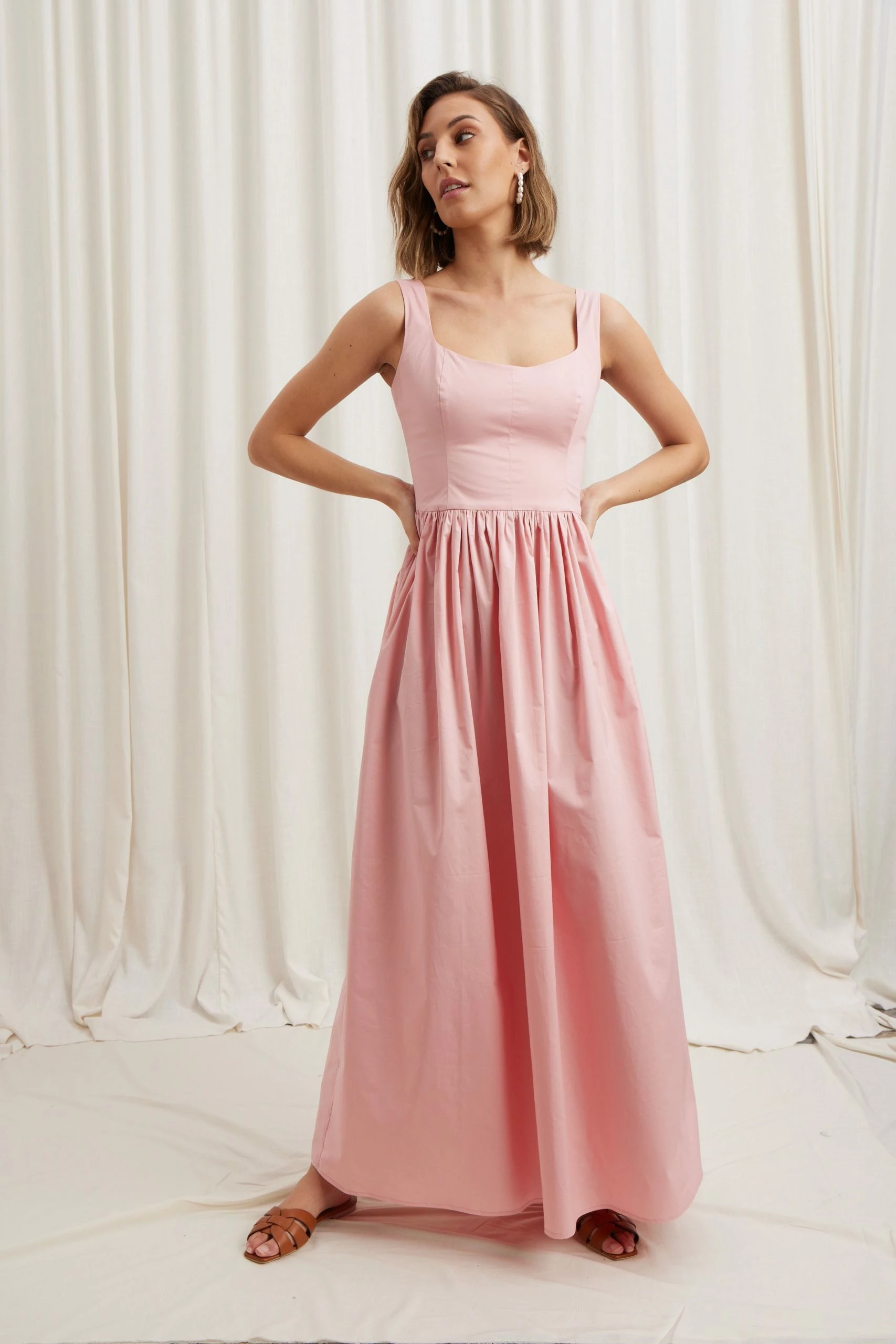 Caitlin Crisp | Meadow Dress - Dolly Pink 2 Caitlin Crisp | Meadow Dress - Dolly Pink - Image 2