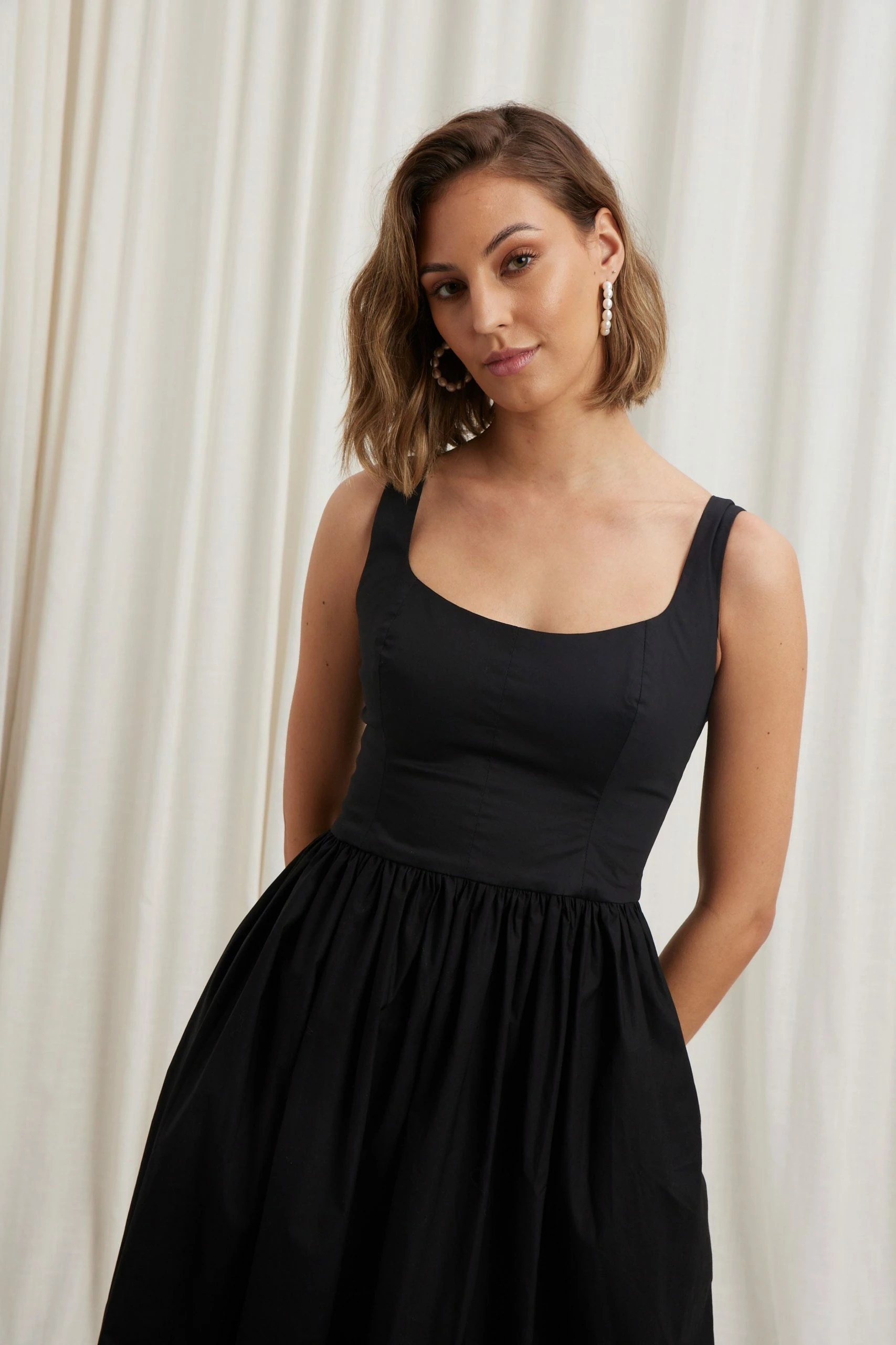 Caitlin Crisp | Meadow Dress - Black 5 Caitlin Crisp | Meadow Dress - Black - Image 5