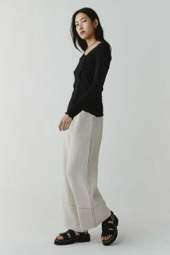 Alternative view of Marle | Sara Top - Black