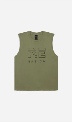 P.E Nation | Shuffle Tank - Sage