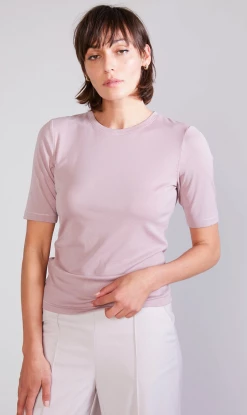 Laing | Slim Fit T-Shirt - Misty Rose