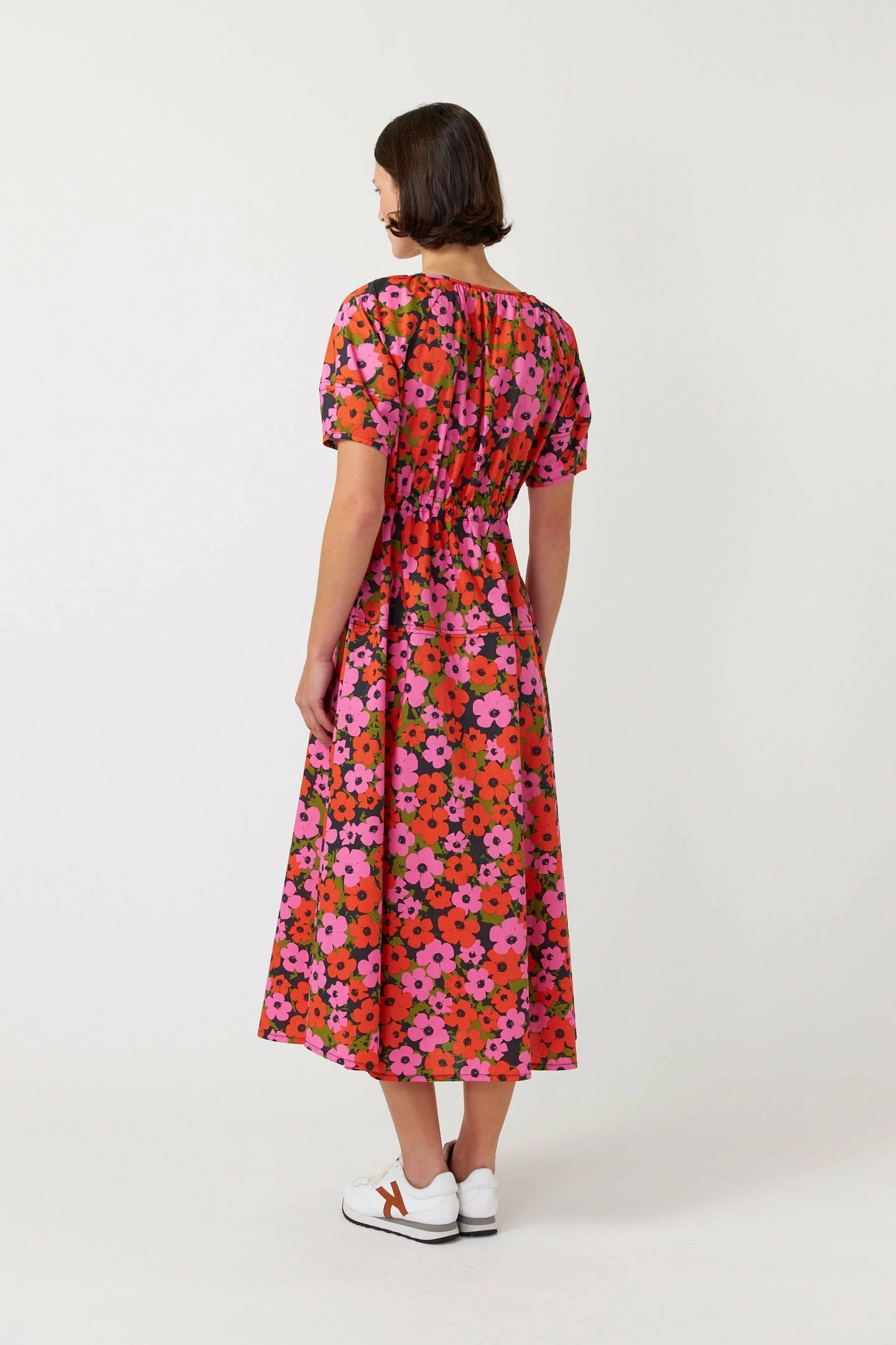 Kate Sylvester | Pop Dress - Pink Orange - Image 4