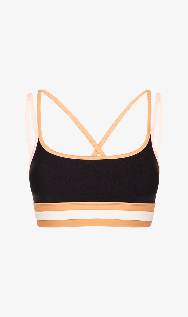 The Upside | Tempo Poppy Bra - Black