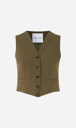 Samsoe Samsoe | Ramona Vest - Crocodile