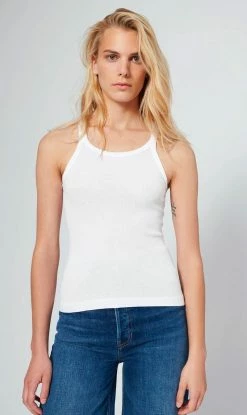RE/DONE | Ribbed Tank - Optic White