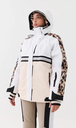 P.E NATION P. E Nation | St. Moritz Snow Jacket - Optic White