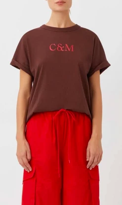 Camilla And Marc | Huntington C&M Tee - Warm Chocolate