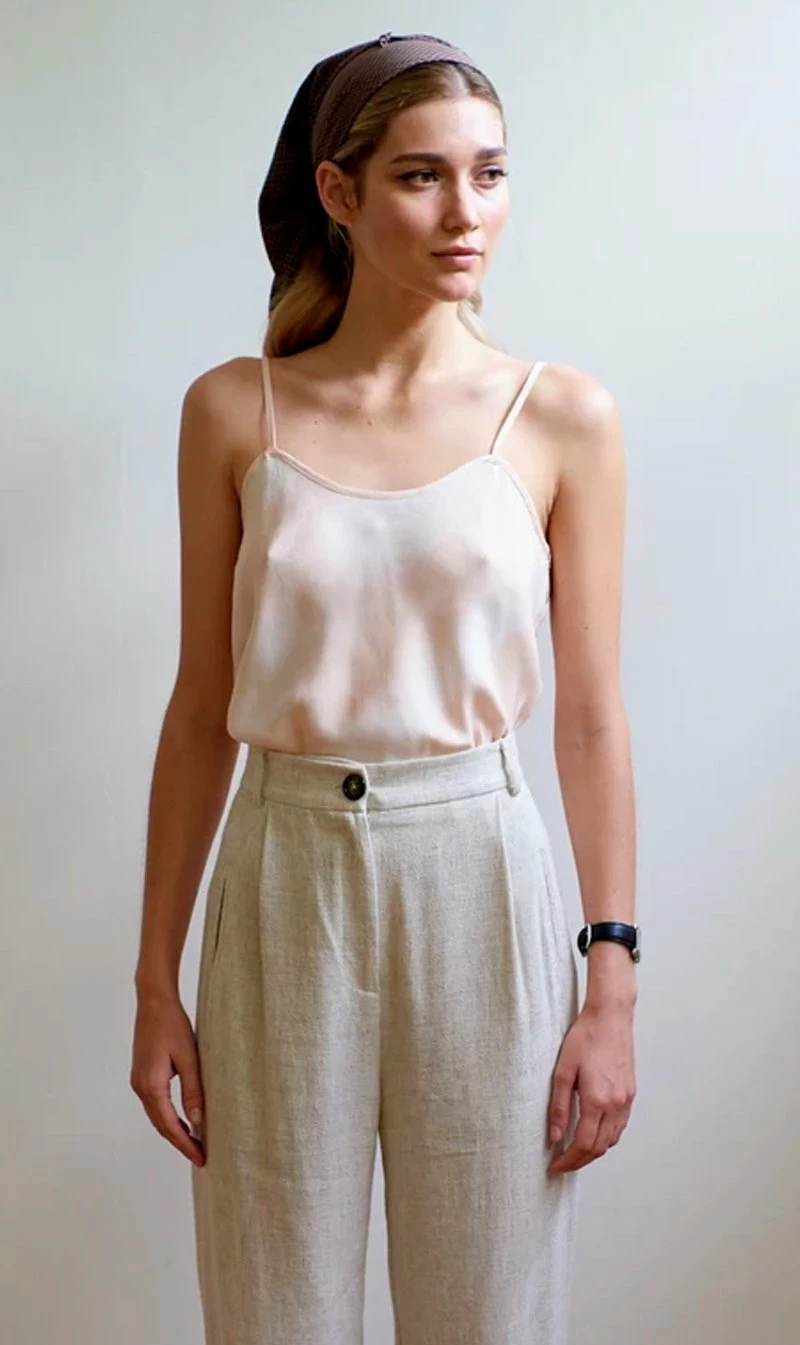 Mahsa | Camisole - Watercolour Blush 1 Mahsa | Camisole - Watercolour Blush