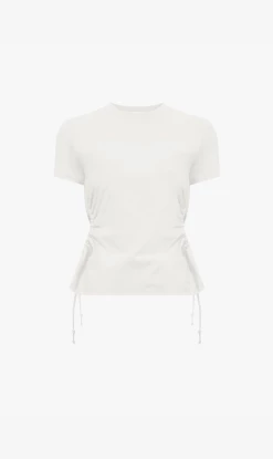 Proenza Schouler White Label | Side Slit T.Shirt - Off White